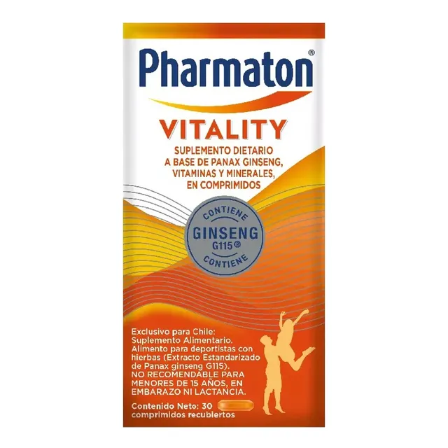 Pharmaton Vitality X 30 Capsulas Envio Gratis A Todo Caba