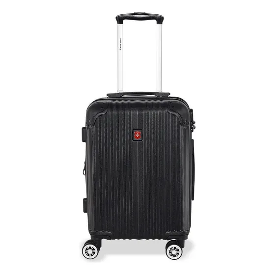 Maleta Royal Swiss® Andermatt Rígida Carry On Chica 20 Inch Color Negro