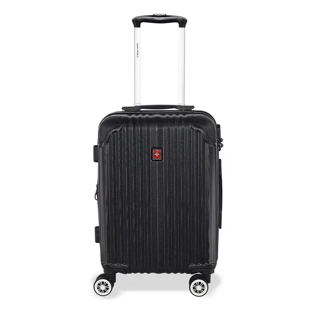Maleta Royal Swiss® Andermatt Rígida Carry On Chica 20 Inch Color Negro