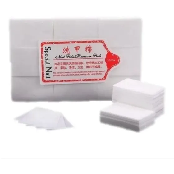 Set De Algodon Gasa Anti-pelusa Para Manicure Nuevo Uñas