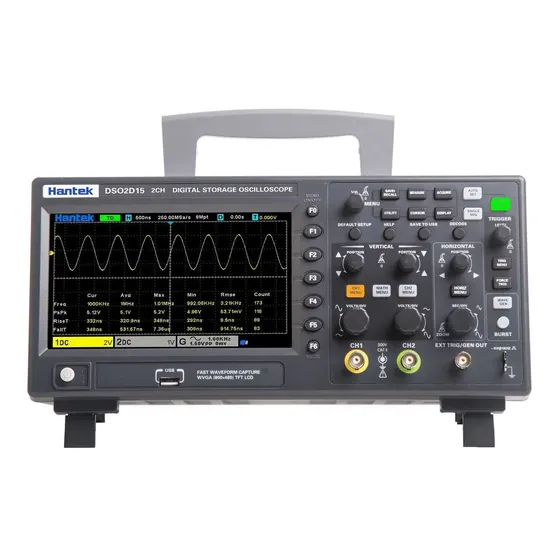 Osciloscopio 150 Mhz, Dos Canales Con Generador De Funciones