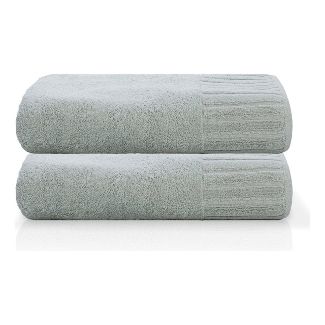 Kit 02 Toalhas De Banho Gigante Velour Camesa 100% Algodão Cor Limestone Kit 02 Toalhas De Banho Gigante Velour Camesa 100% Algodão Cor Limestone