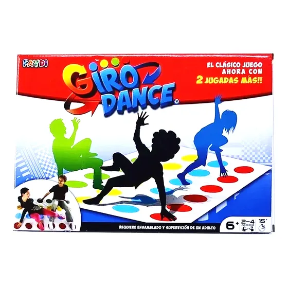 Juego Giro Dance Enredados Alfombra Twist Mundo Prg Fdtw123