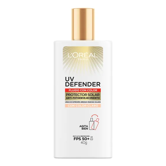 L'oréal Paris Protector Solar Diario Fluid Tono Claro Fps50