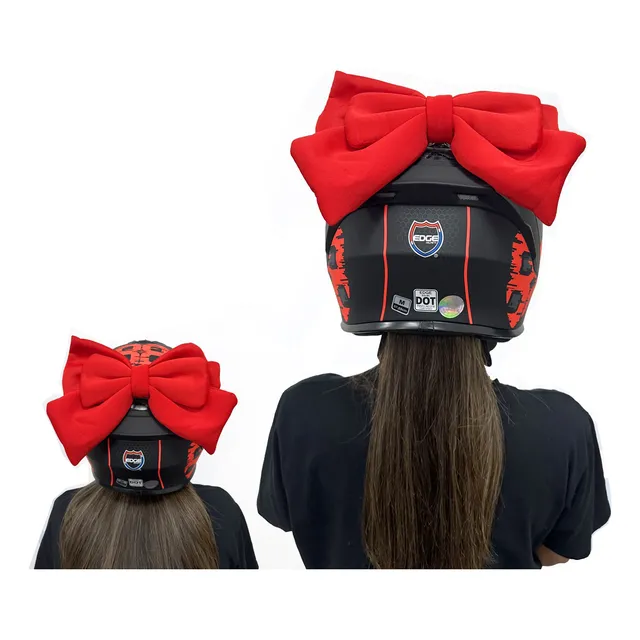 Edge Accesorios Lazo Casco Moto Trenzas Clineja Cresta Cacho