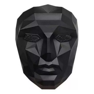 Máscara De Halloween Juego De Calamar Líder Disfraz Máscara De Halloween Juego De Calamar Líder Disfraz