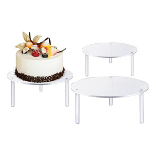 Conjunto De Suporte De Bolo De Acrílico Ypz Stand For Conjunto De Suporte De Bolo De Acrílico Ypz Stand For