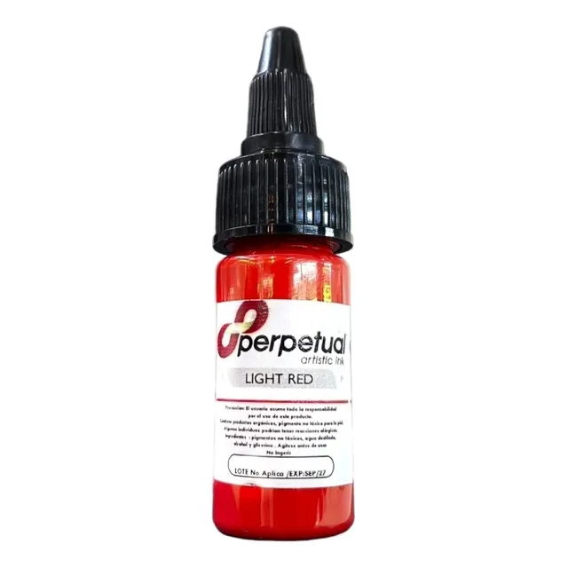 Light Red Perpetual 1/2 Onz Pigmento Para Tatuar