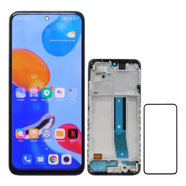 Tela Display Frontal Compatível Com Redmi Note 11 4g Aro