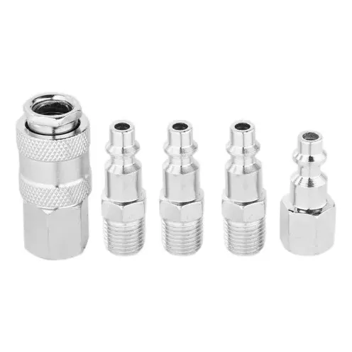 Kit De Acoples Rapido Para Compresor De 5 Piezas