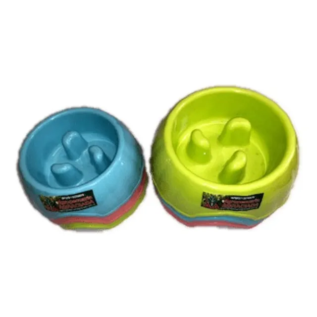 Plato Para Perros Y Gatos Regulador De Comida Come Lento Gd