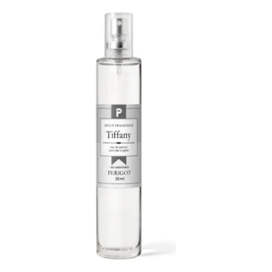 Colônia Delux Tiffany Perigot cães e gatos 50ml
