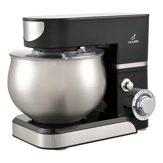 Batidora de pie Allied AL-BP22 negra 50 Hz 220 V