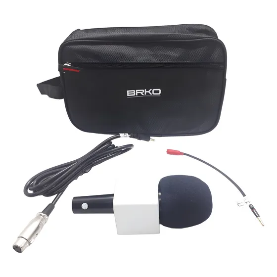 Kit Microfone Para Celular Android Canopla Espuma Cabo P3