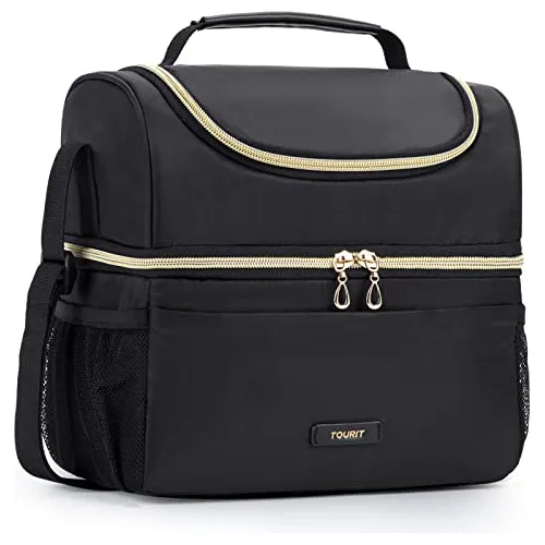 Tourit Bolso De Almuerzo De Doble Compartimiento 1sqy2