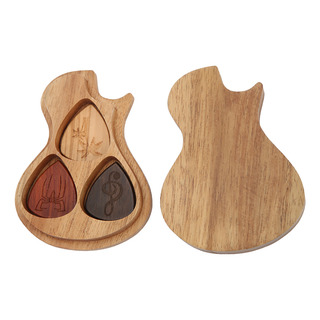 Púa De Madera Maciza Para Guitarrista, Regalo Navideño, Musi Púa De Madera Maciza Para Guitarrista, Regalo Navideño, Musi