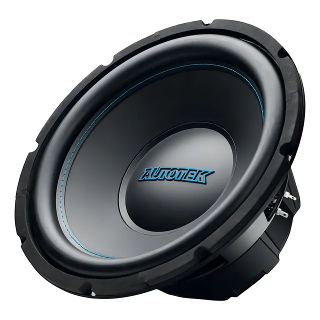 Subwoofer Autotek Atk12d4 Doble Bobina 400rms 12 Color Negro
