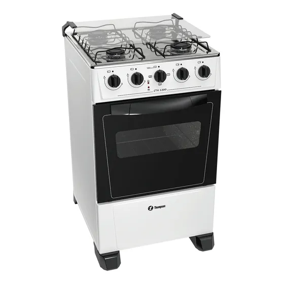 Cocina Combinada Thompson Cth 1500 Blanca Oferta Albion