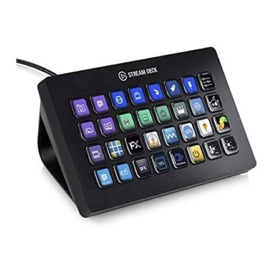 Teclado Elgato Stream Deck Xl 32 Teclas Lcd Negro /v /vc