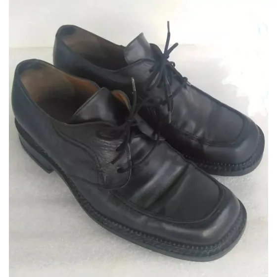 Zapatos De Cuero Legitimo Para Caballeros Artesanía Italiana