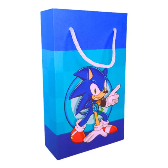 30 Sacolinhas Para Lembrancinhas Sonic