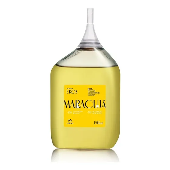 Refil Desodorante Colônia Frescor Feminino Maracujá Ekos 150 ml