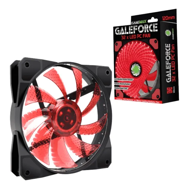  Cooler Para Case Galeforce Gmx-gf12r Gamemax