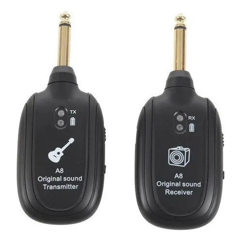 Cabo P10 Sem Fio Wireless Guitarra Violão Baixo