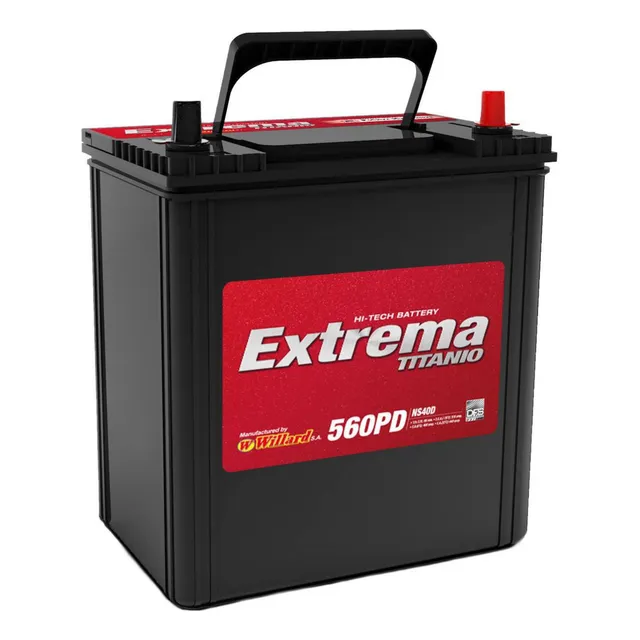 Bateria Willard Extrema Ns40-560 Pd Chevrolet 7/24 Spark/go