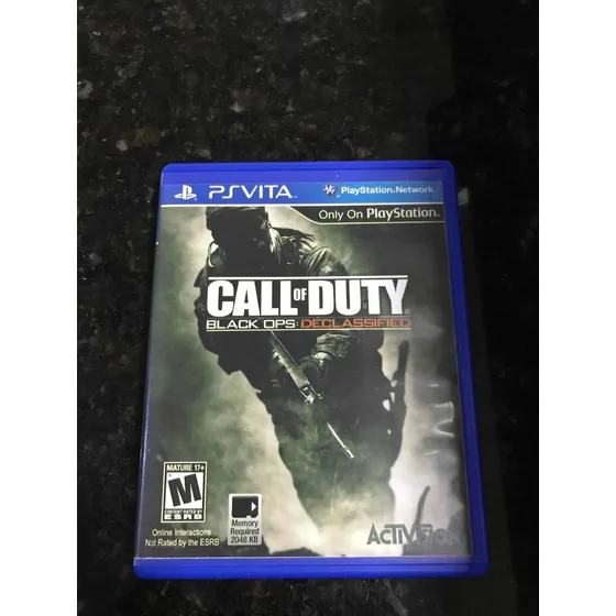 Jogo Psvita Call Of Duty Black Ops Declassified Original