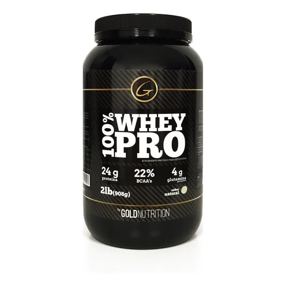 Proteína - 100% Whey Pro 2lb - Gold Nutrition