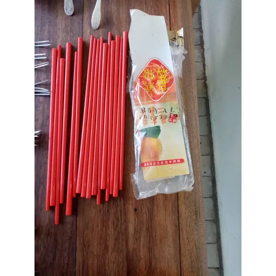 Cubiertos Palitos Chino 8pares Reutilizables