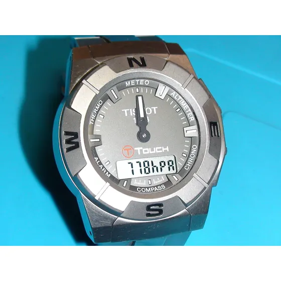 Tissot T-touch Ii T001520a Titanium Sapphire Crystal