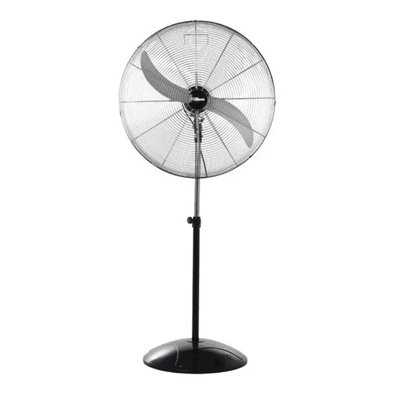 Ventilador Industrial 2 Aspas Liliana Vpi32 280w color negro