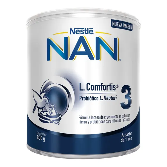 Leche Nan 3 L Comfortis 800gr