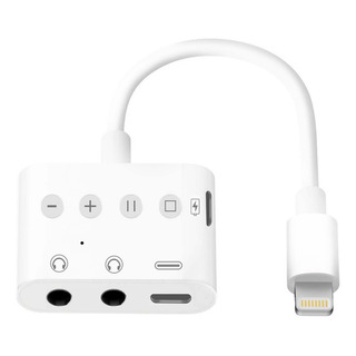 Adaptador Bluetooth Compatible Lightning 2 Auxiliar 3.5mm Adaptador Bluetooth Compatible Lightning 2 Auxiliar 3.5mm