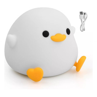 Luz Nocturna Lindo Pato Para Niños Usb Recargable Lampara Luz Nocturna Lindo Pato Para Niños Usb Recargable Lampara