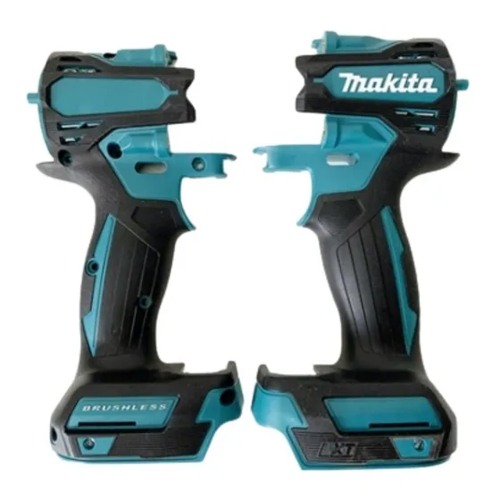 Conjunto Da Carcaça + Tampa P/ Parafusadeira Makita Dtw300 Cor Azul-turquesa Frequência 50/60hz 127/220v