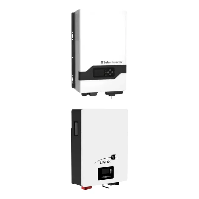 Kit Respaldo Eléctrico Inversor 6kw Batería Litio 10240w