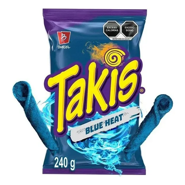 Botana Barcel Takis Blue Heat 240 G