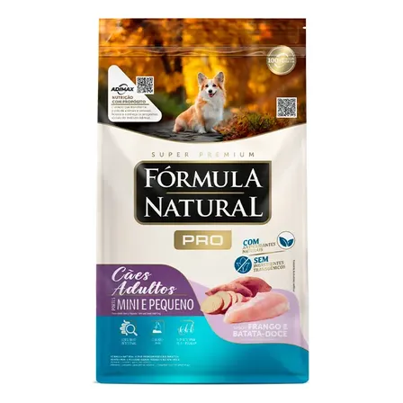 Ração Fórmula Natural Pró Cães Adultos Mini Peq Frango 2,5kg