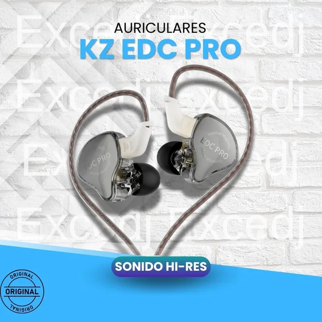Audífonos Kz Edc Pro Sin Mic