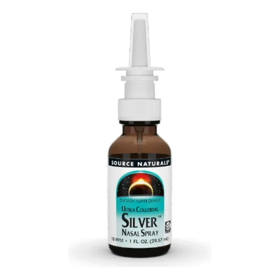 Source Naturals | Colloidal Silver Nasal Spray | 10ppm 1oz