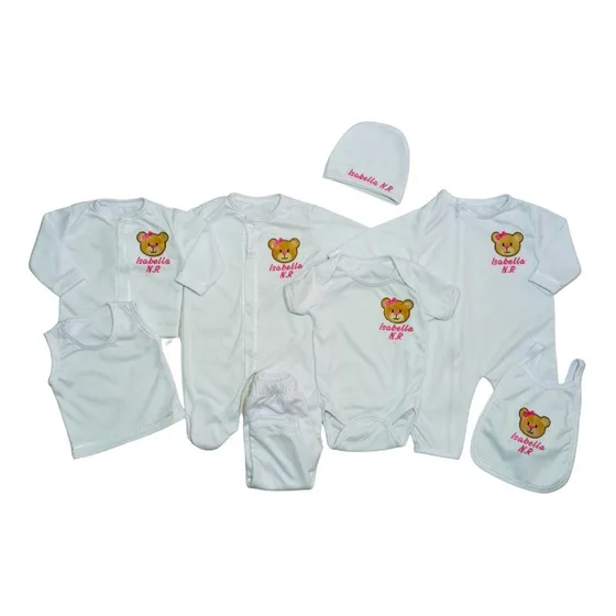 Primera Muda Personalizada Baby Kamis Niña