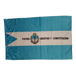 Bandera Corrientes 90 X 150 Cm Oficial - Reforzada C/tiras Bandera Corrientes 90 X 150 Cm Oficial - Reforzada C/tiras
