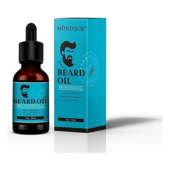 Pack 6 Aceite De Barba Profesional/ Bread Oil Mond'sub Fragancia Cítrico