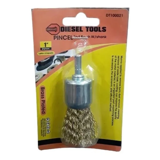 Cepillo De Alambre Para Taladro 1  Marca Diesel Tools X 2und