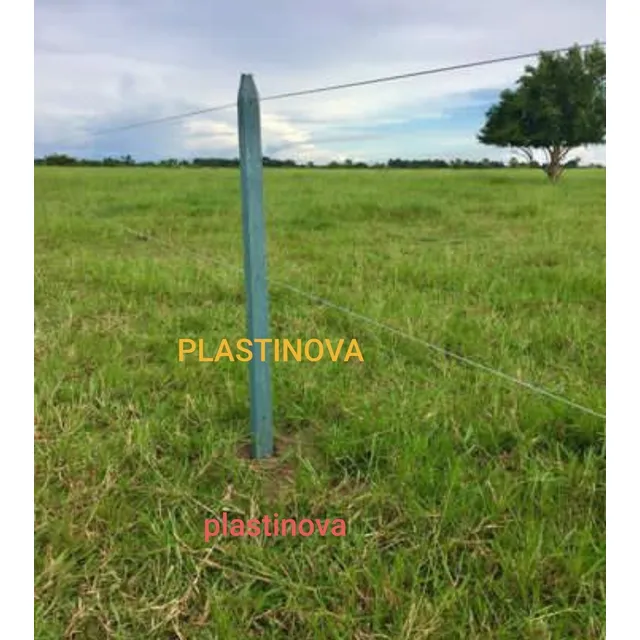 Estantillo Poste De Plastico Economico 6cm X 6cm X 2mts 