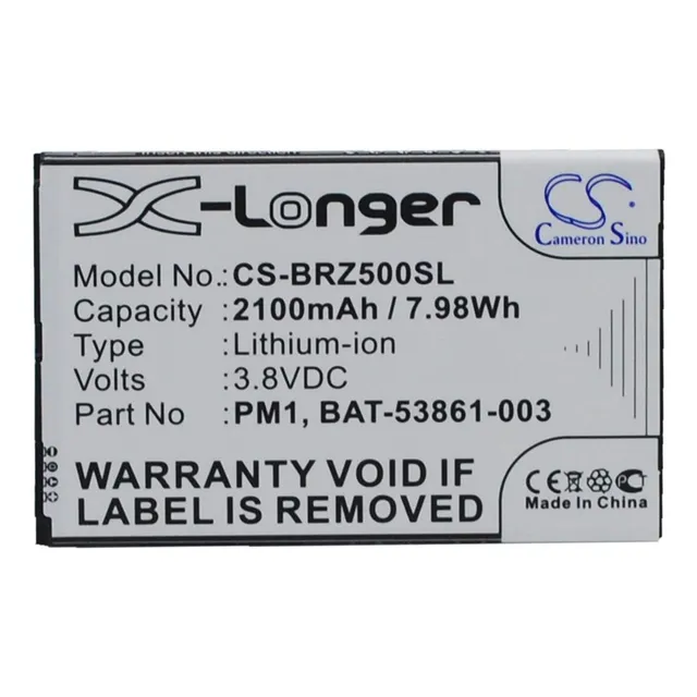 Vintrons Bat53861003,pm1, Batería Blackberry Z5,
