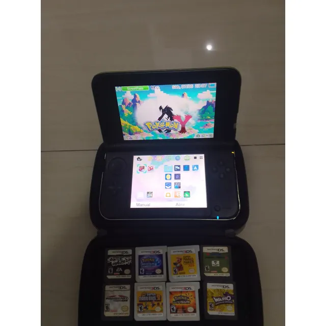 Nintendo 3ds Xl + Chipfull2025 + Juegos En Cartuchos